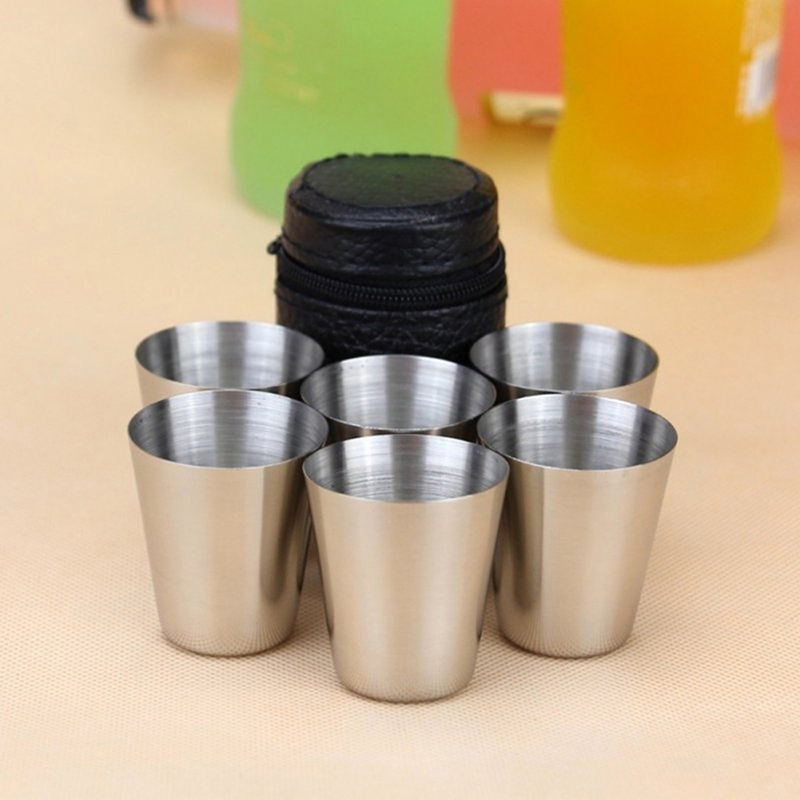 Coffee Equipment Camping - 4/6 шт. чашки из нержавеющей стали,