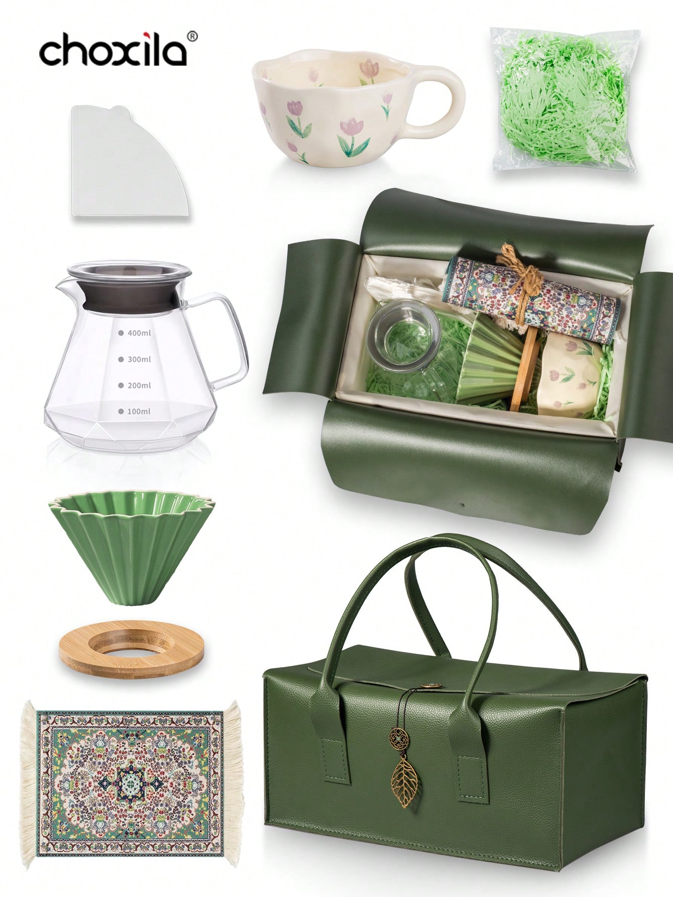 Coffee Equipment Kit - 8 шт. набор для наливания кофе,