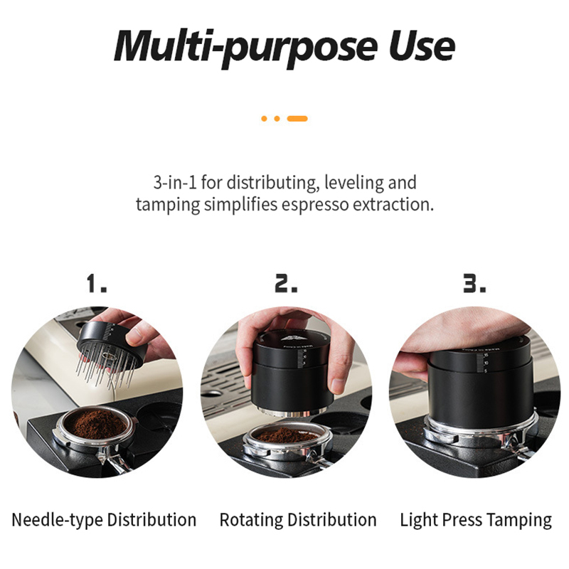 Темпер для кофе OANKR 2-в-1 с  – обзор и цена Coffee Equipment Kit