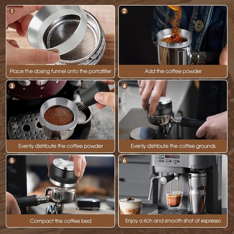 Набор для эспрессо 51/53/58 мм – обзор и цена Coffee Equipment Kit
